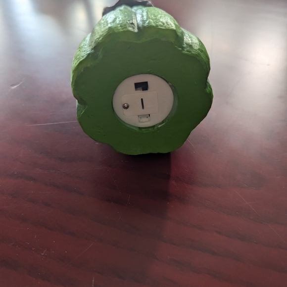 Light up green decorative Halloween pumpkin - Picture 4 of 6